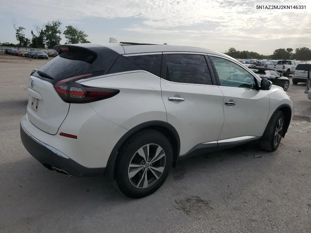 2019 Nissan Murano S VIN: 5N1AZ2MJ2KN146331 Lot: 62077765