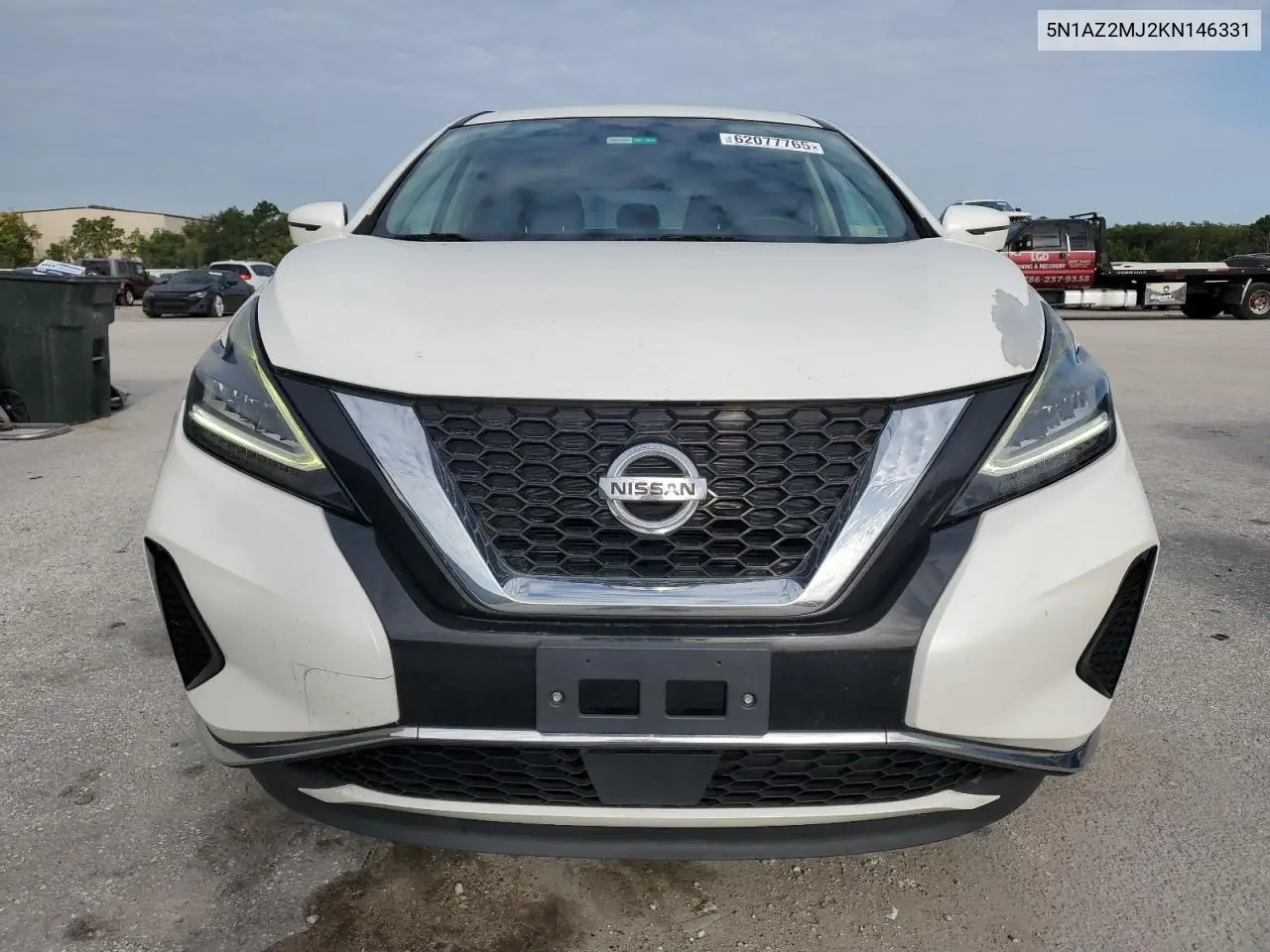 2019 Nissan Murano S VIN: 5N1AZ2MJ2KN146331 Lot: 62077765