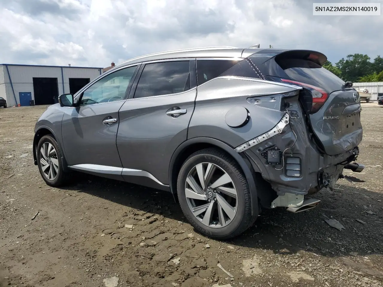 5N1AZ2MS2KN140019 2019 Nissan Murano S