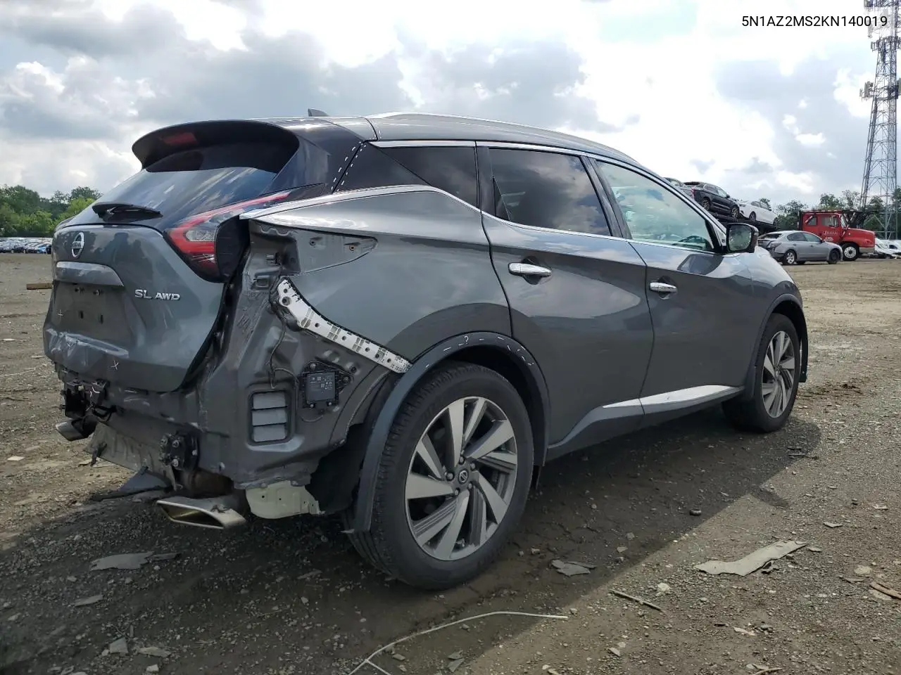 5N1AZ2MS2KN140019 2019 Nissan Murano S