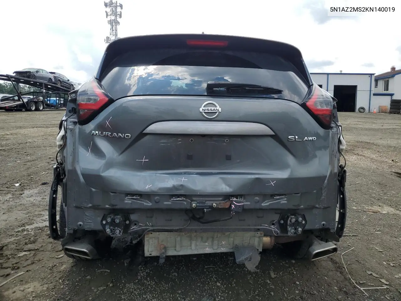5N1AZ2MS2KN140019 2019 Nissan Murano S