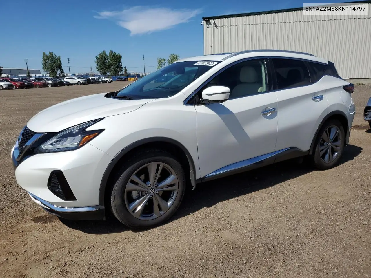 2019 Nissan Murano S VIN: 5N1AZ2MS8KN114797 Lot: 62867945