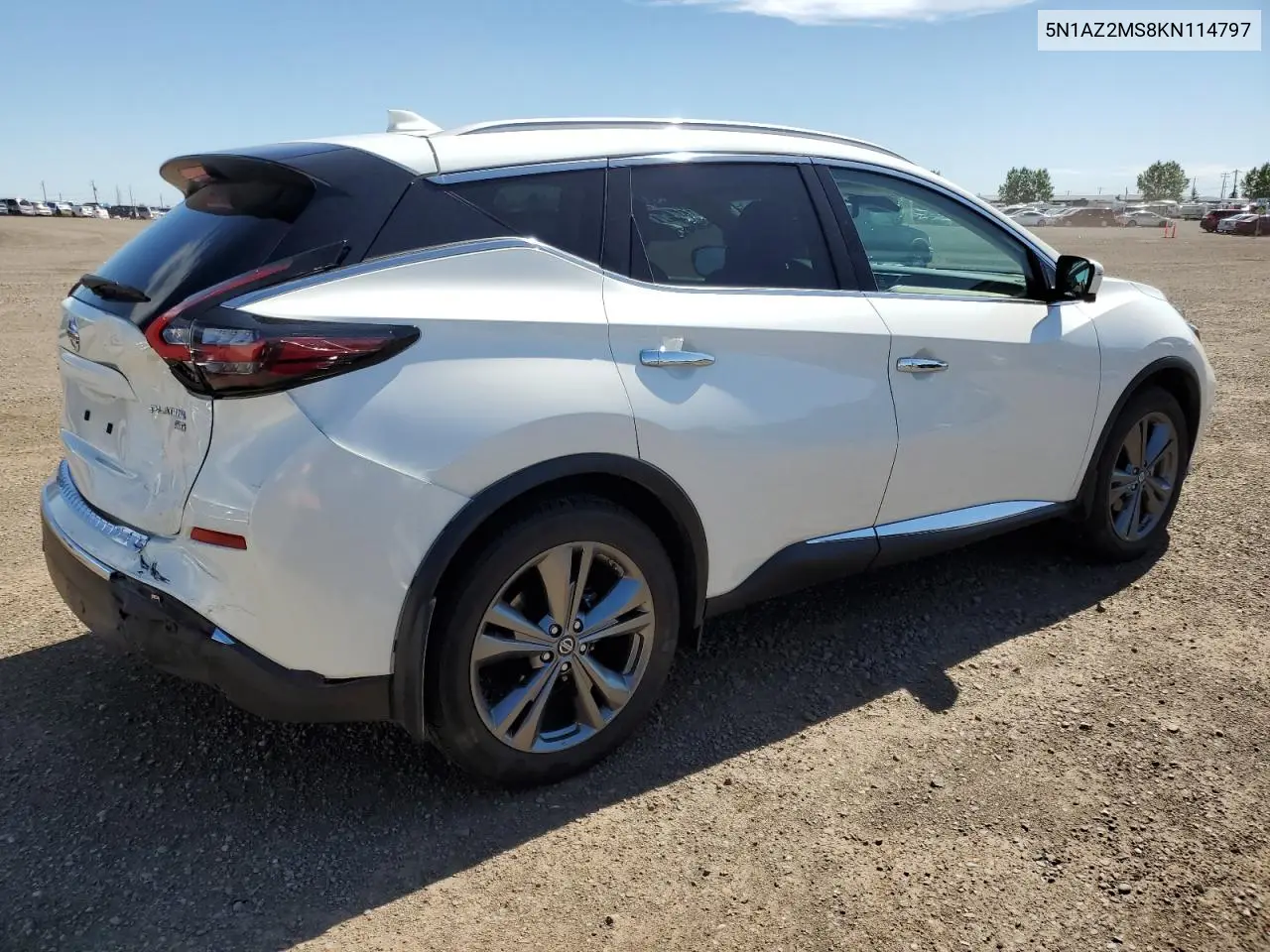 2019 Nissan Murano S VIN: 5N1AZ2MS8KN114797 Lot: 62867945
