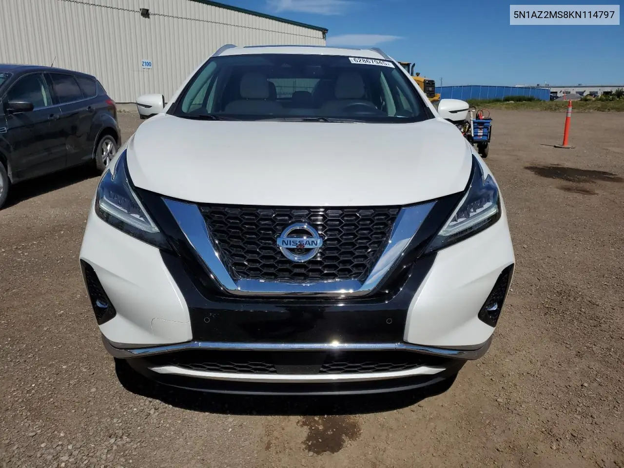 2019 Nissan Murano S VIN: 5N1AZ2MS8KN114797 Lot: 62867945