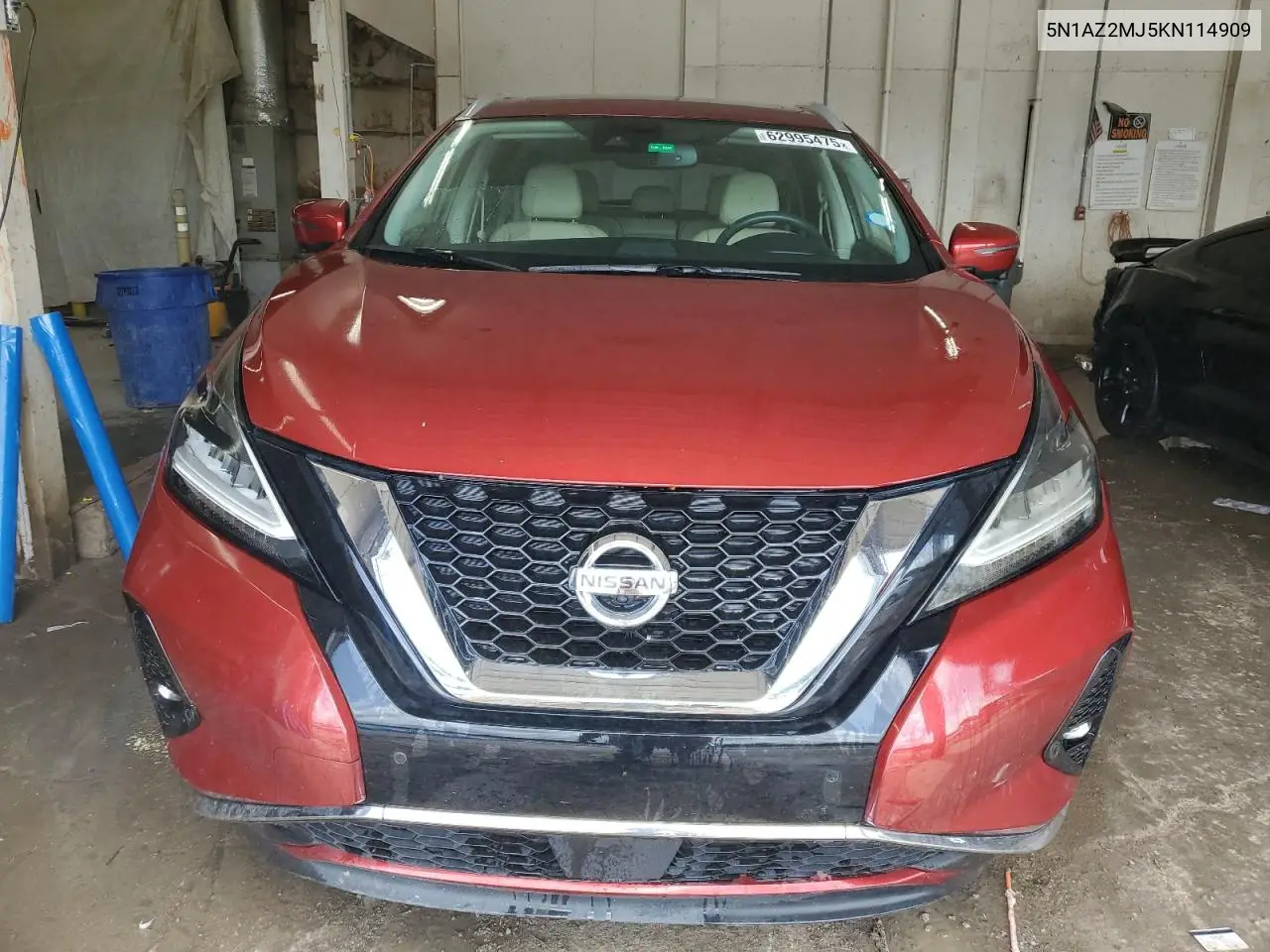 5N1AZ2MJ5KN114909 2019 Nissan Murano S