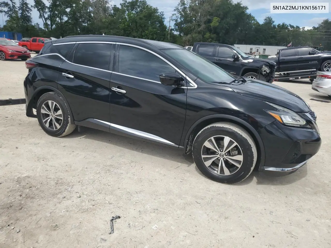 2019 Nissan Murano S VIN: 5N1AZ2MJ1KN156171 Lot: 63050165