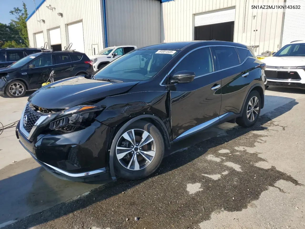2019 Nissan Murano S VIN: 5N1AZ2MJ1KN143632 Lot: 64851535