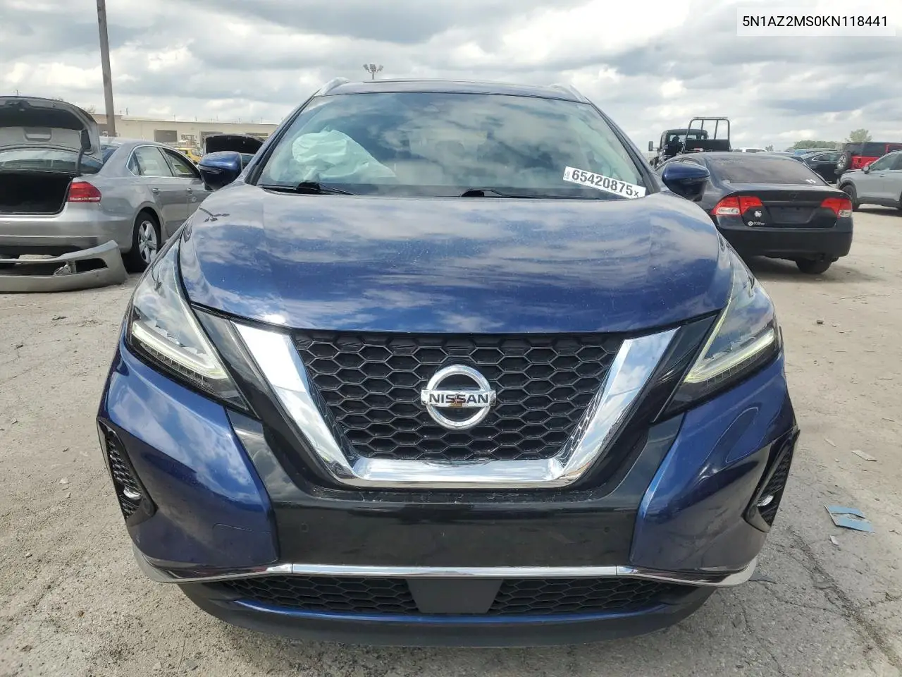 2019 Nissan Murano S VIN: 5N1AZ2MS0KN118441 Lot: 65420875