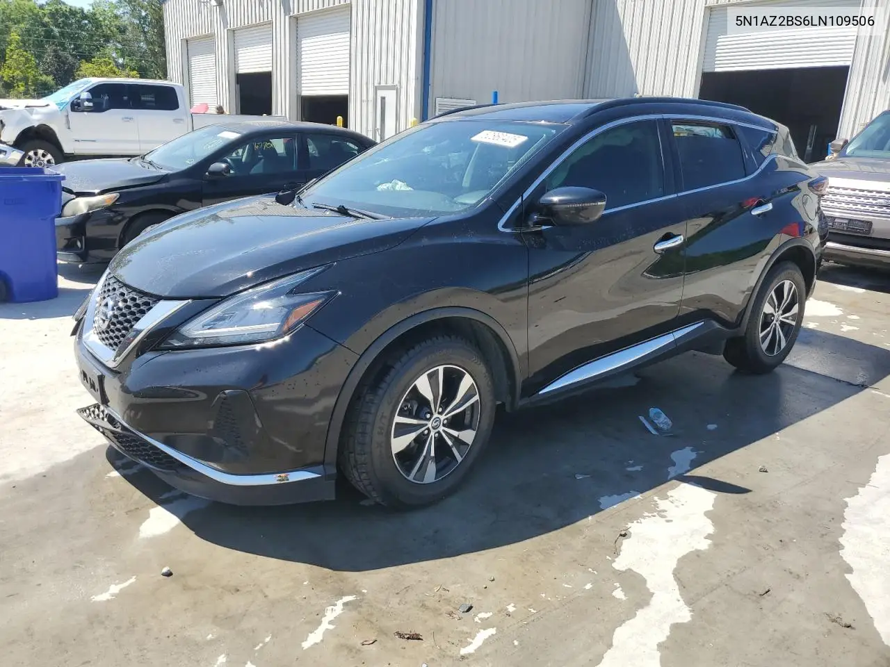 2020 Nissan Murano Sv VIN: 5N1AZ2BS6LN109506 Lot: 52860405