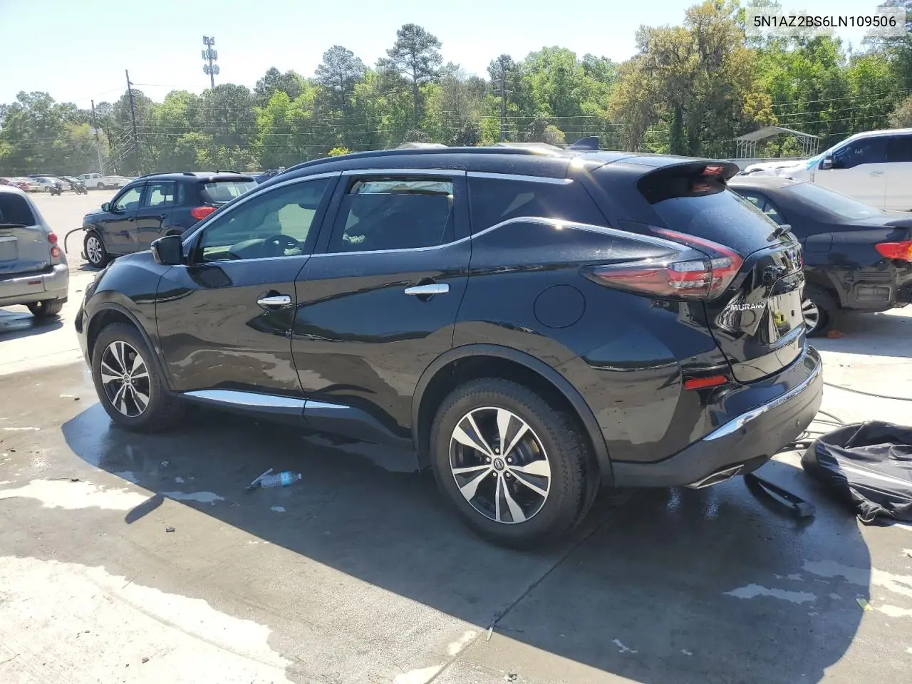 2020 Nissan Murano Sv VIN: 5N1AZ2BS6LN109506 Lot: 52860405