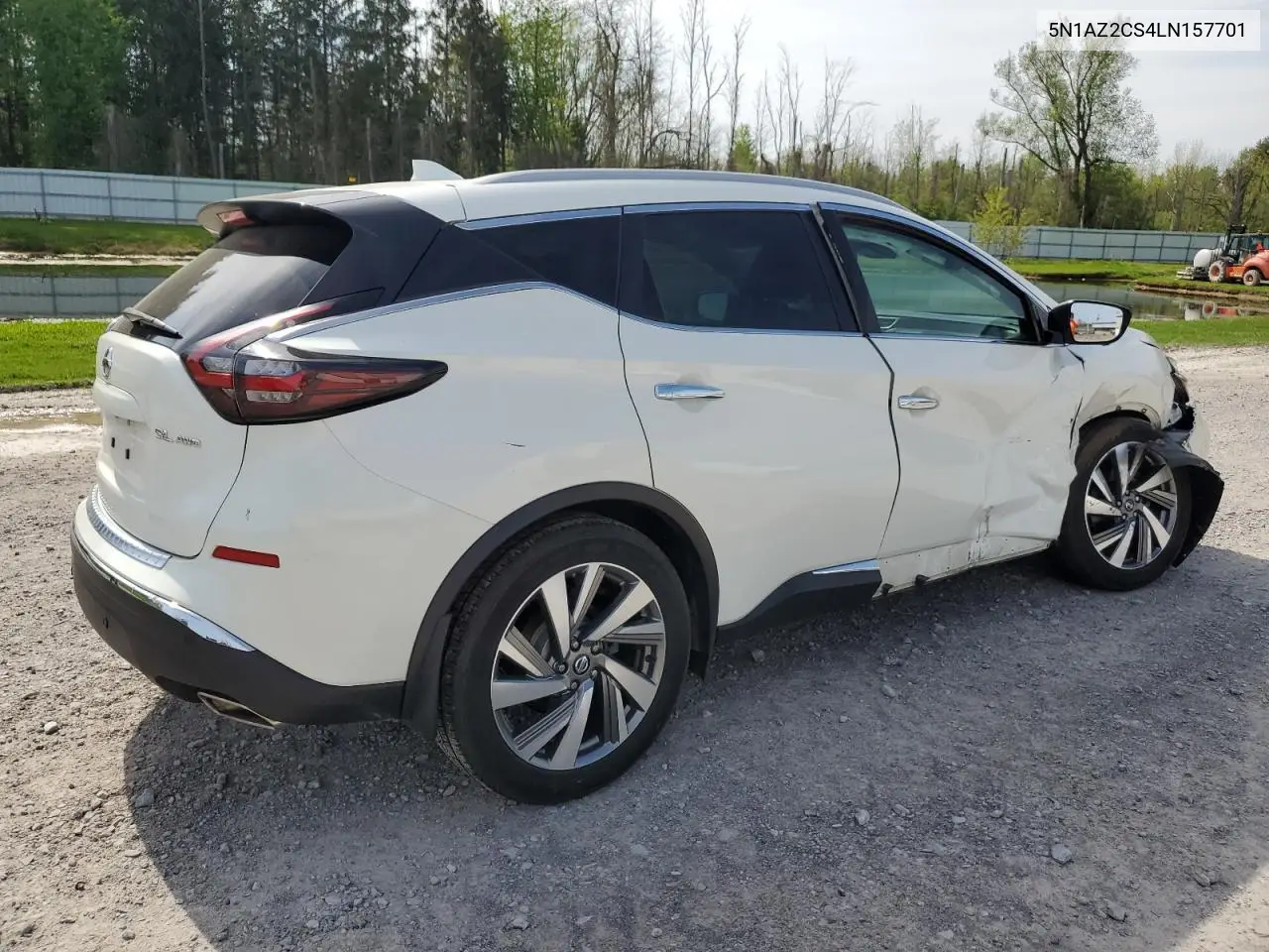 2020 Nissan Murano Sl VIN: 5N1AZ2CS4LN157701 Lot: 56327005