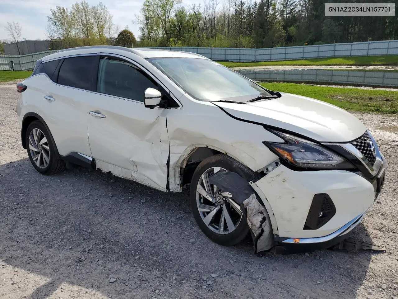 2020 Nissan Murano Sl VIN: 5N1AZ2CS4LN157701 Lot: 56327005