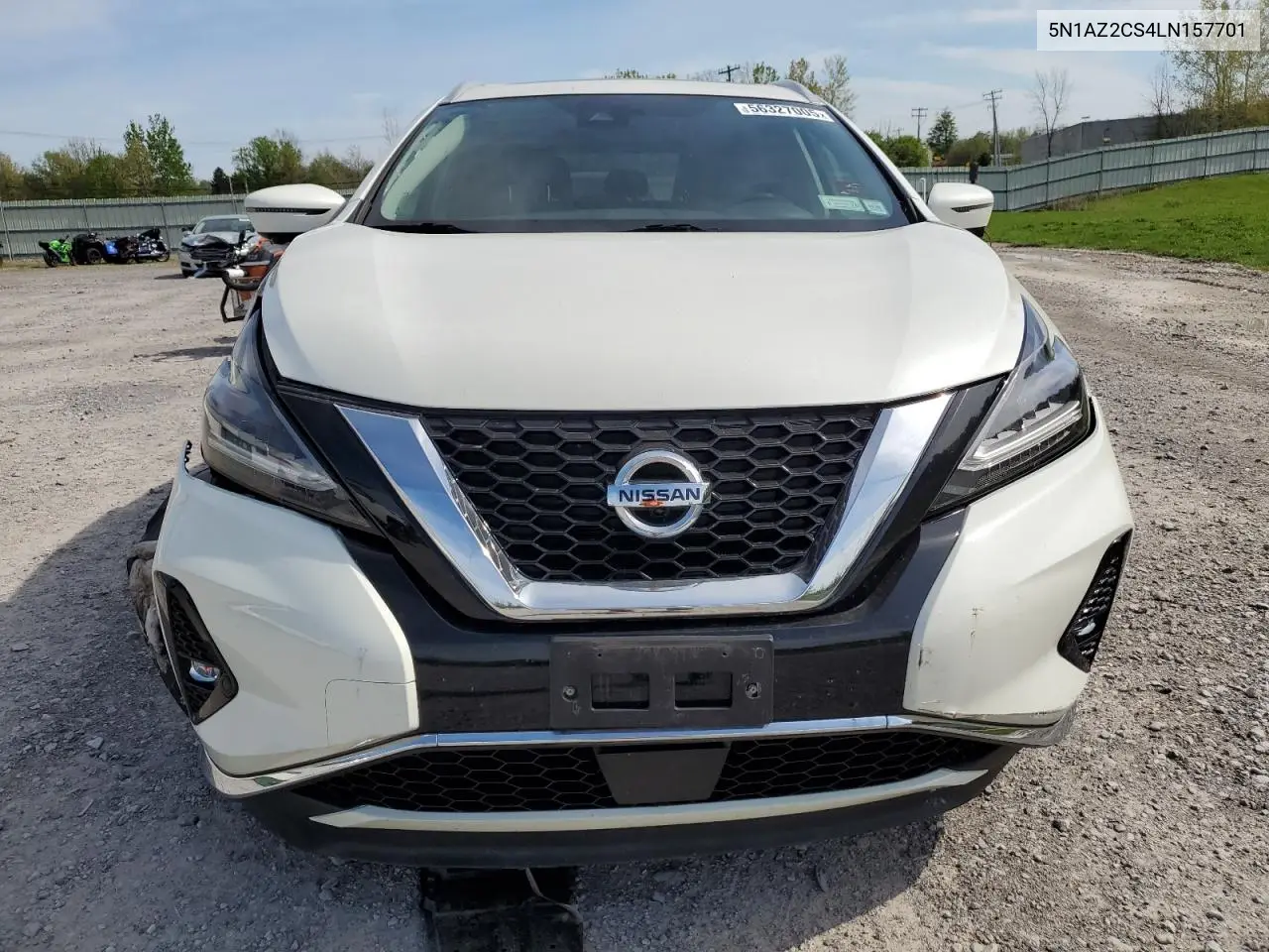 2020 Nissan Murano Sl VIN: 5N1AZ2CS4LN157701 Lot: 56327005