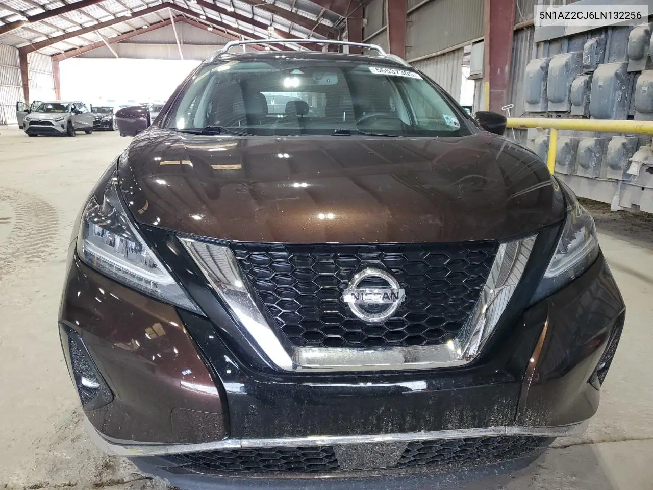 2020 Nissan Murano Sl VIN: 5N1AZ2CJ6LN132256 Lot: 56537305