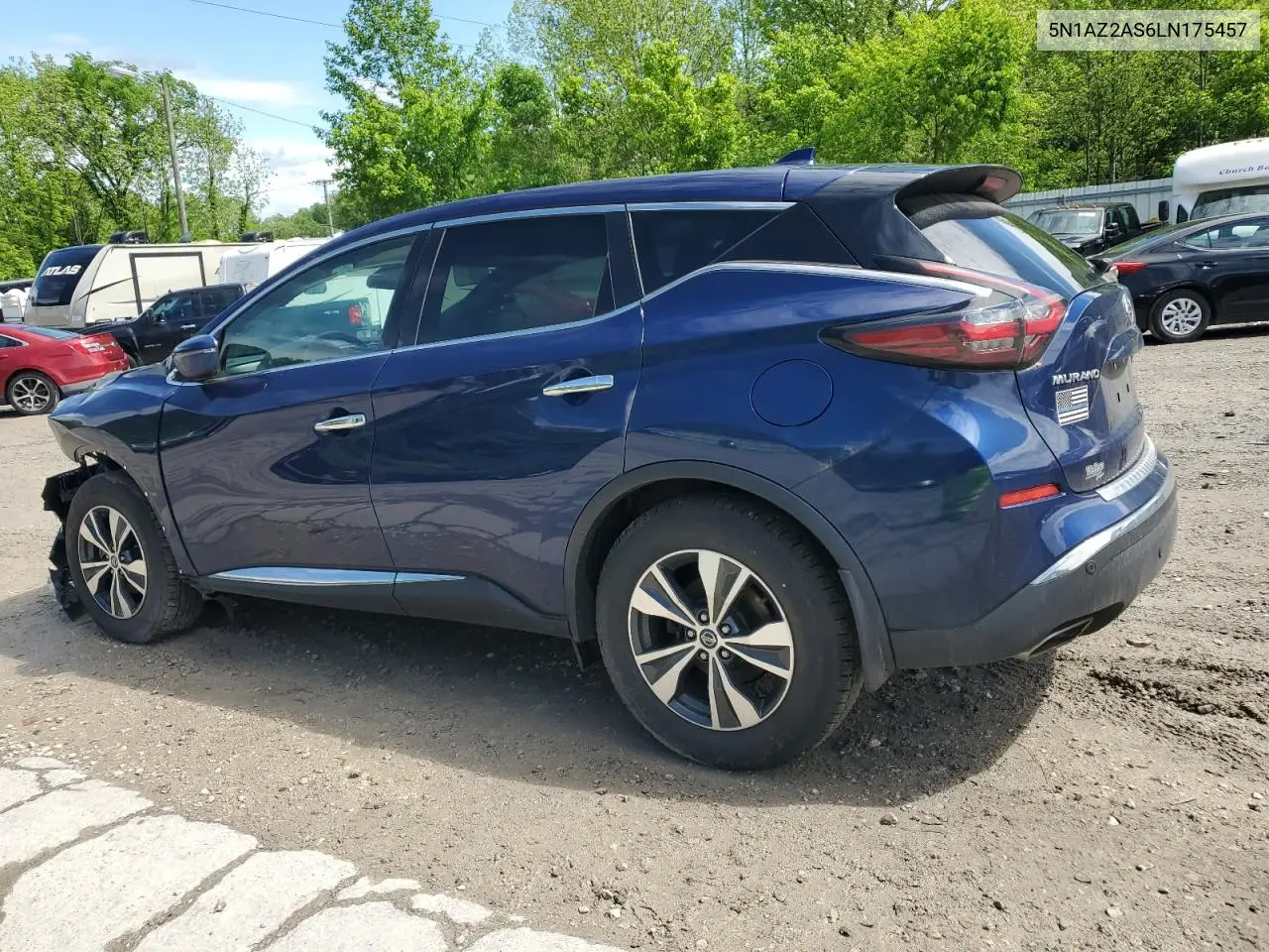 2020 Nissan Murano S VIN: 5N1AZ2AS6LN175457 Lot: 56624565