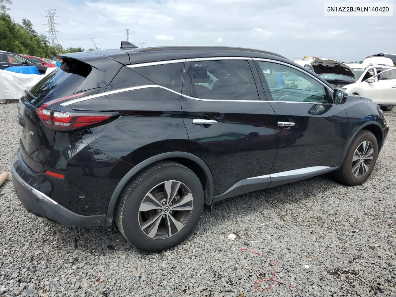 2020 Nissan Murano Sv VIN: 5N1AZ2BJ9LN140420 Lot: 62720055