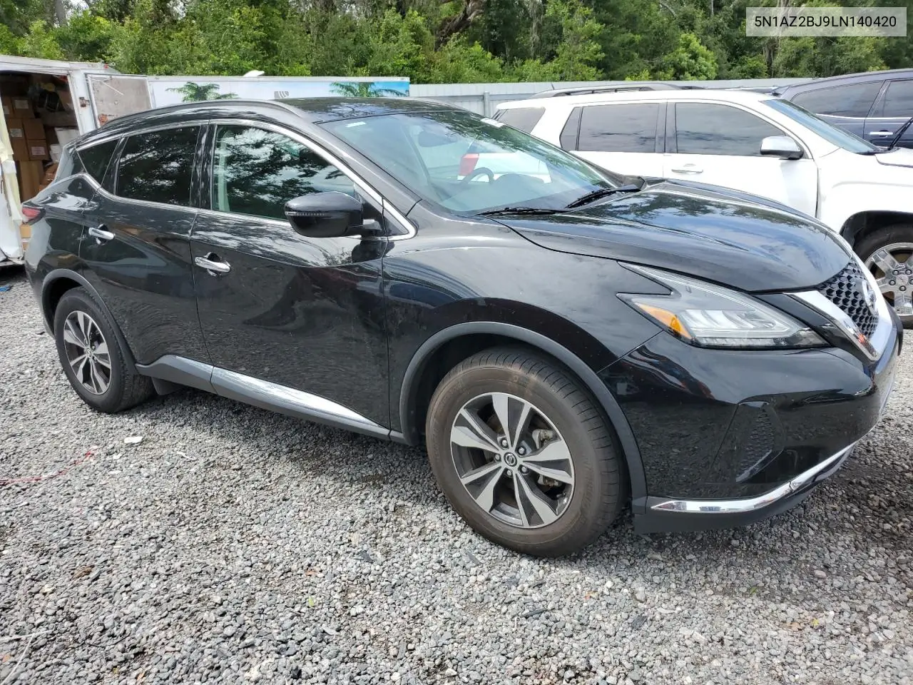 2020 Nissan Murano Sv VIN: 5N1AZ2BJ9LN140420 Lot: 62720055