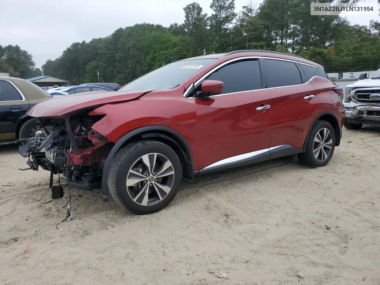 2020 Nissan Murano Sv VIN: 5N1AZ2BJ1LN131954 Lot: 62722795