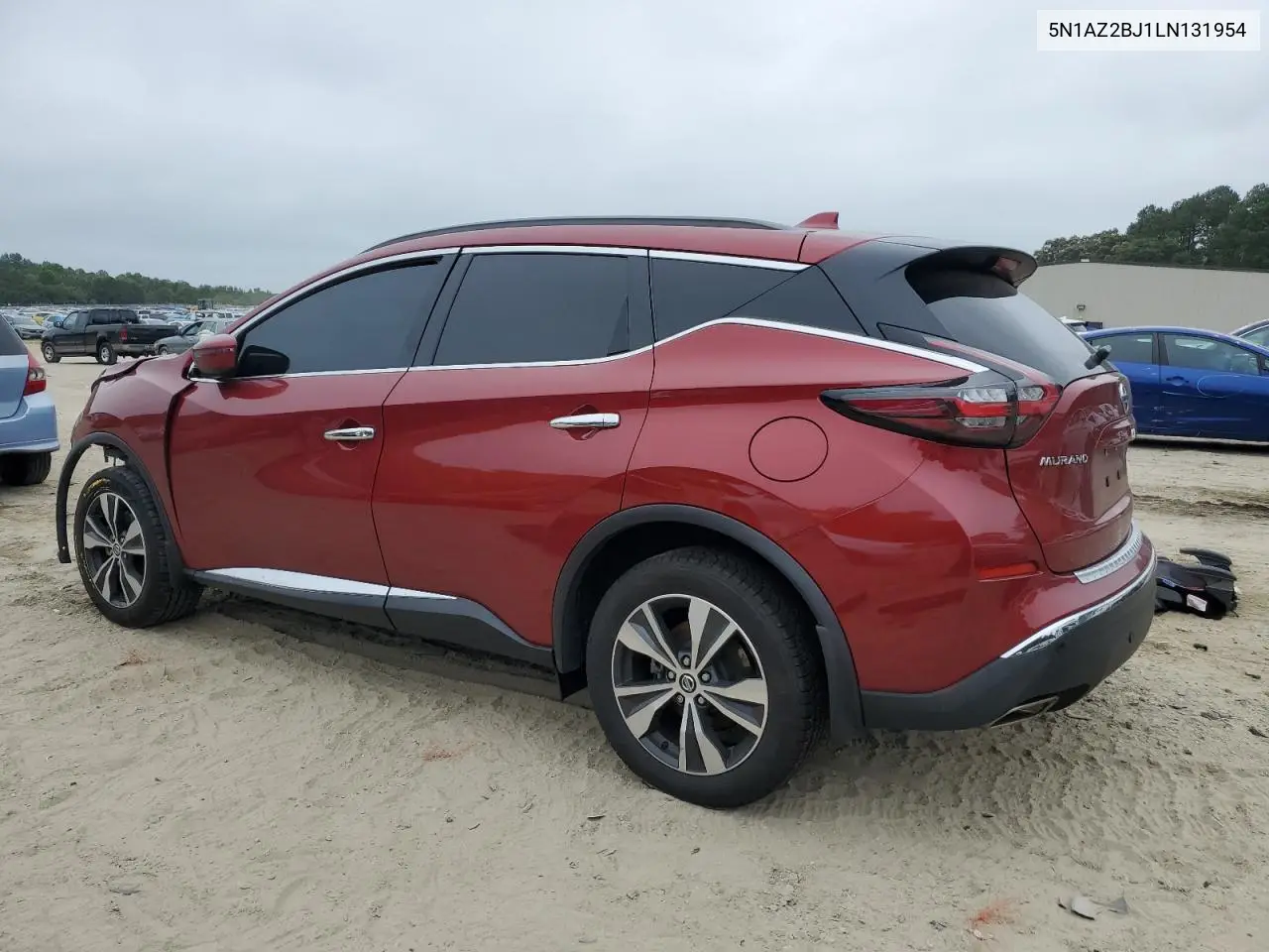 2020 Nissan Murano Sv VIN: 5N1AZ2BJ1LN131954 Lot: 62722795