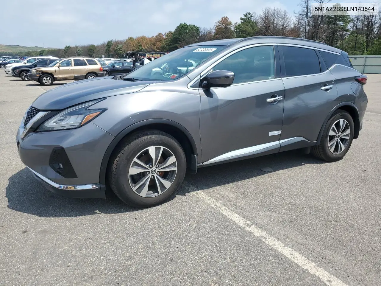 2020 Nissan Murano Sv VIN: 5N1AZ2BS8LN143544 Lot: 62723805