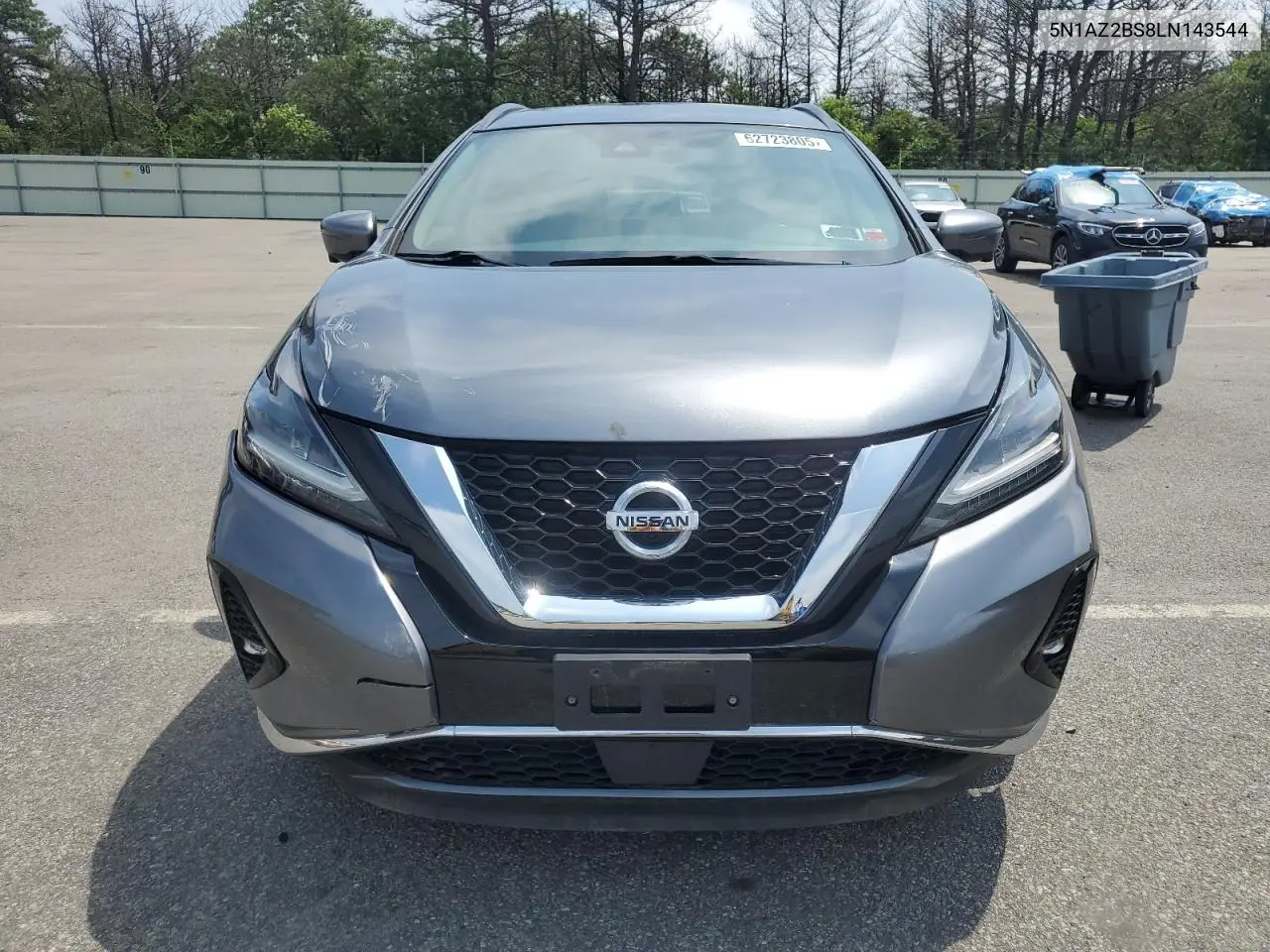 2020 Nissan Murano Sv VIN: 5N1AZ2BS8LN143544 Lot: 62723805