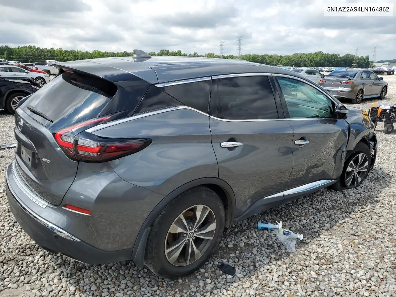 2020 Nissan Murano S VIN: 5N1AZ2AS4LN164862 Lot: 65115185