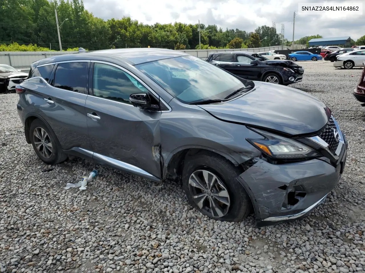 2020 Nissan Murano S VIN: 5N1AZ2AS4LN164862 Lot: 65115185