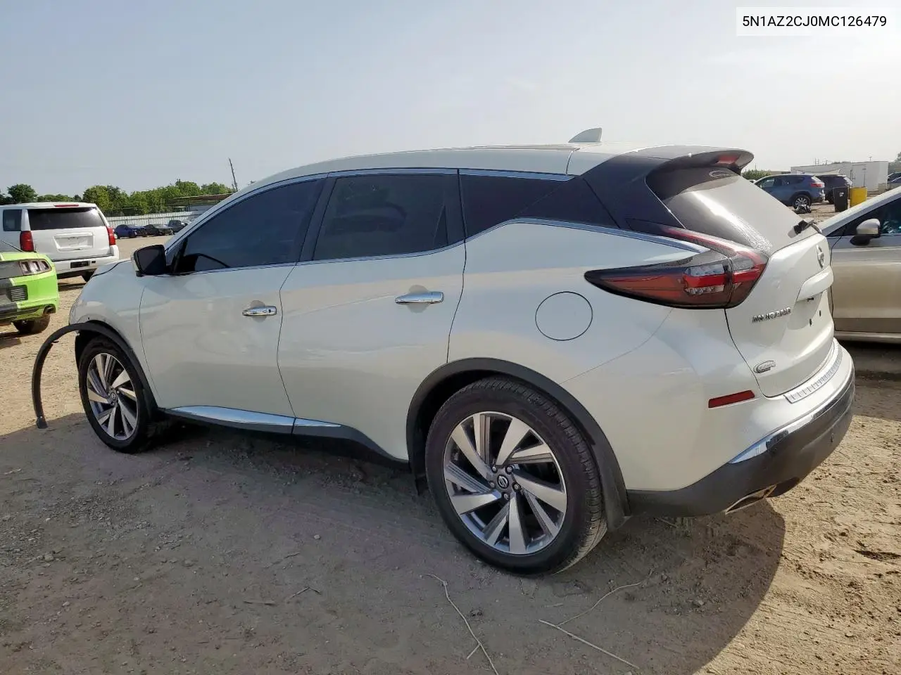 2021 Nissan Murano Sl VIN: 5N1AZ2CJ0MC126479 Lot: 62901095
