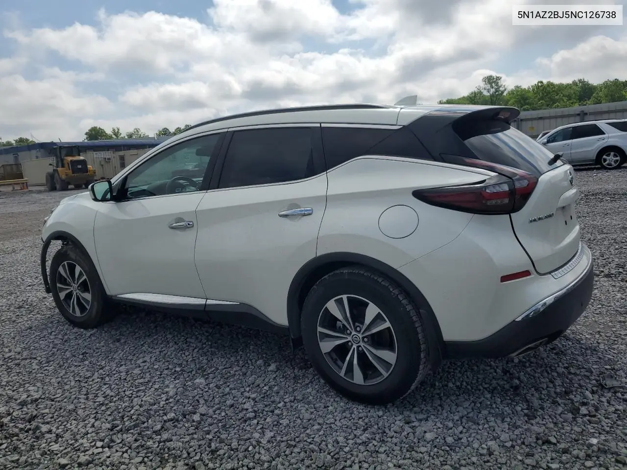 2022 Nissan Murano Sv VIN: 5N1AZ2BJ5NC126738 Lot: 56218825