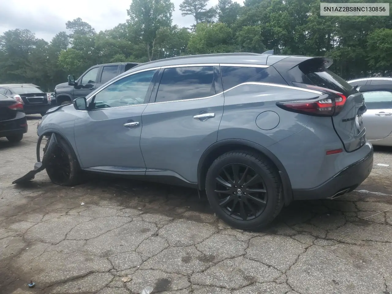 2022 Nissan Murano Sv VIN: 5N1AZ2BS8NC130856 Lot: 59856165