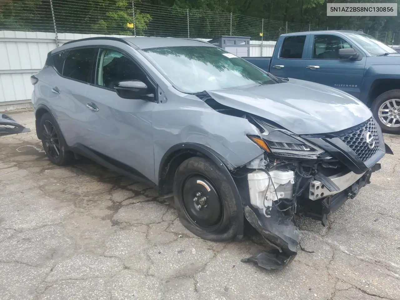 2022 Nissan Murano Sv VIN: 5N1AZ2BS8NC130856 Lot: 59856165