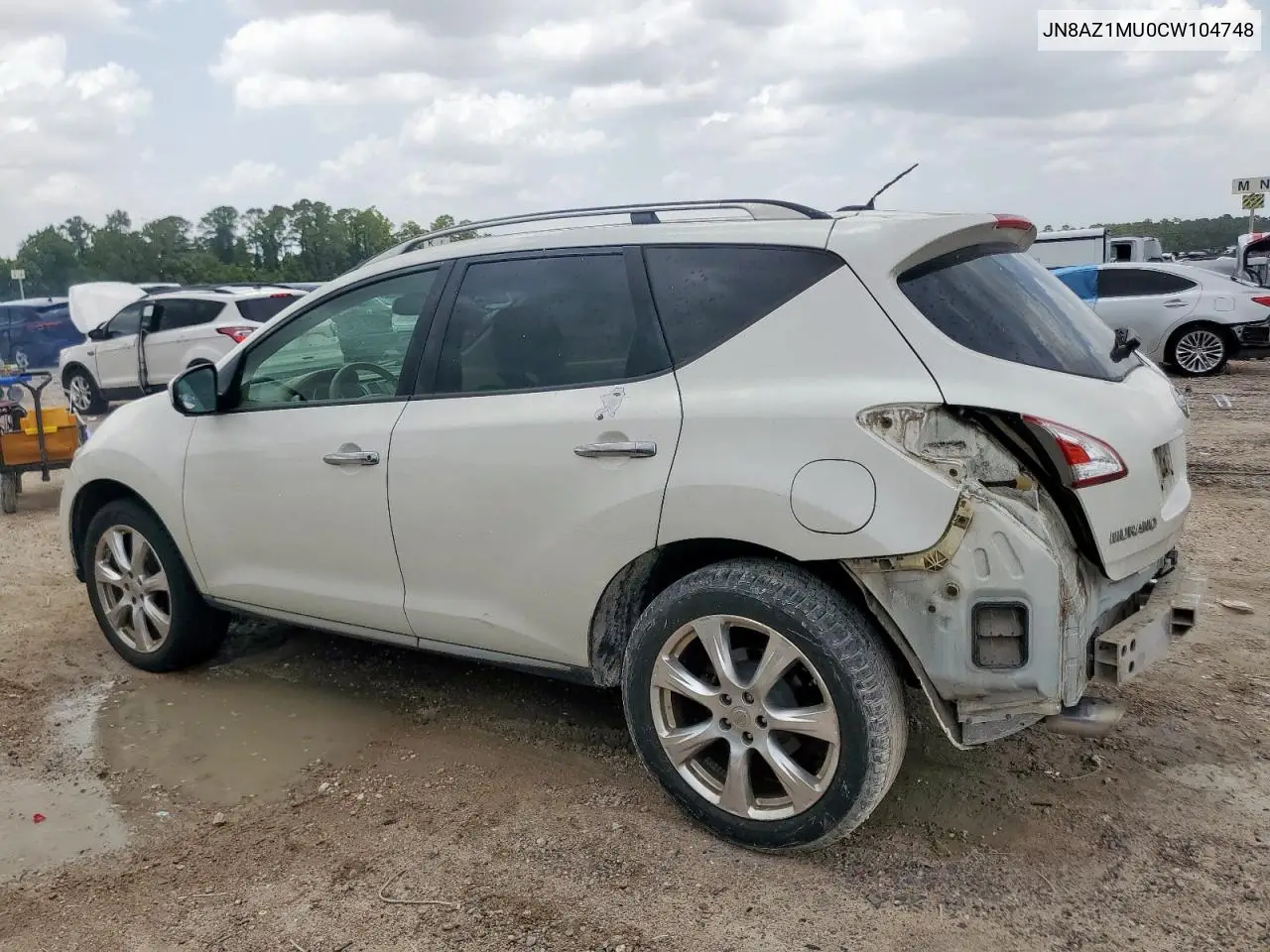 2022 Nissan Murano S VIN: JN8AZ1MU0CW104748 Lot: 63055535