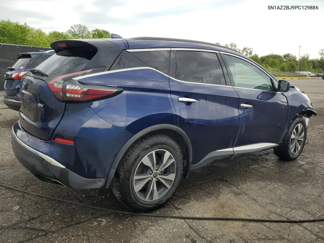 2023 Nissan Murano Sv VIN: 5N1AZ2BJ9PC129886 Lot: 61658795