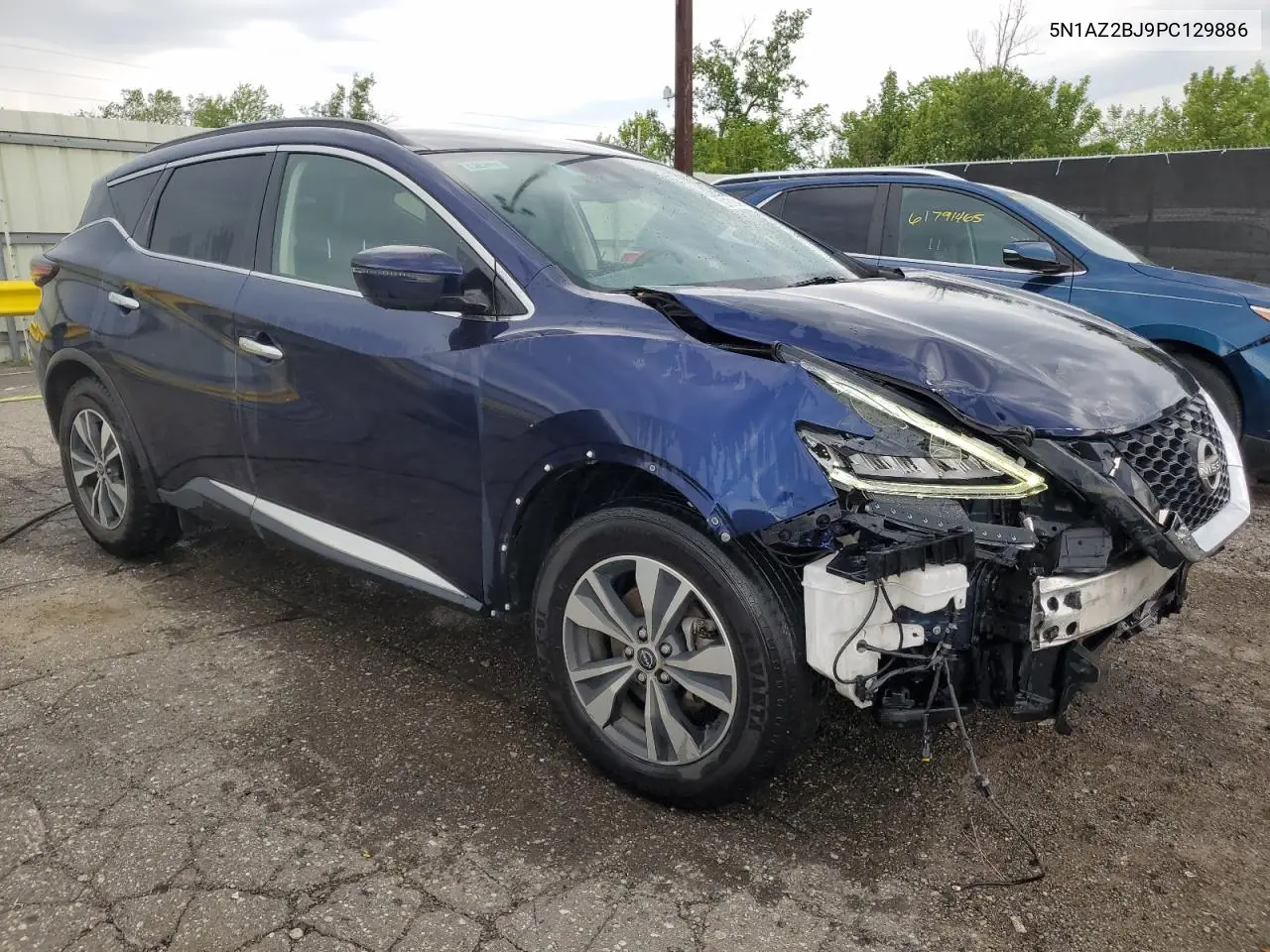 2023 Nissan Murano Sv VIN: 5N1AZ2BJ9PC129886 Lot: 61658795
