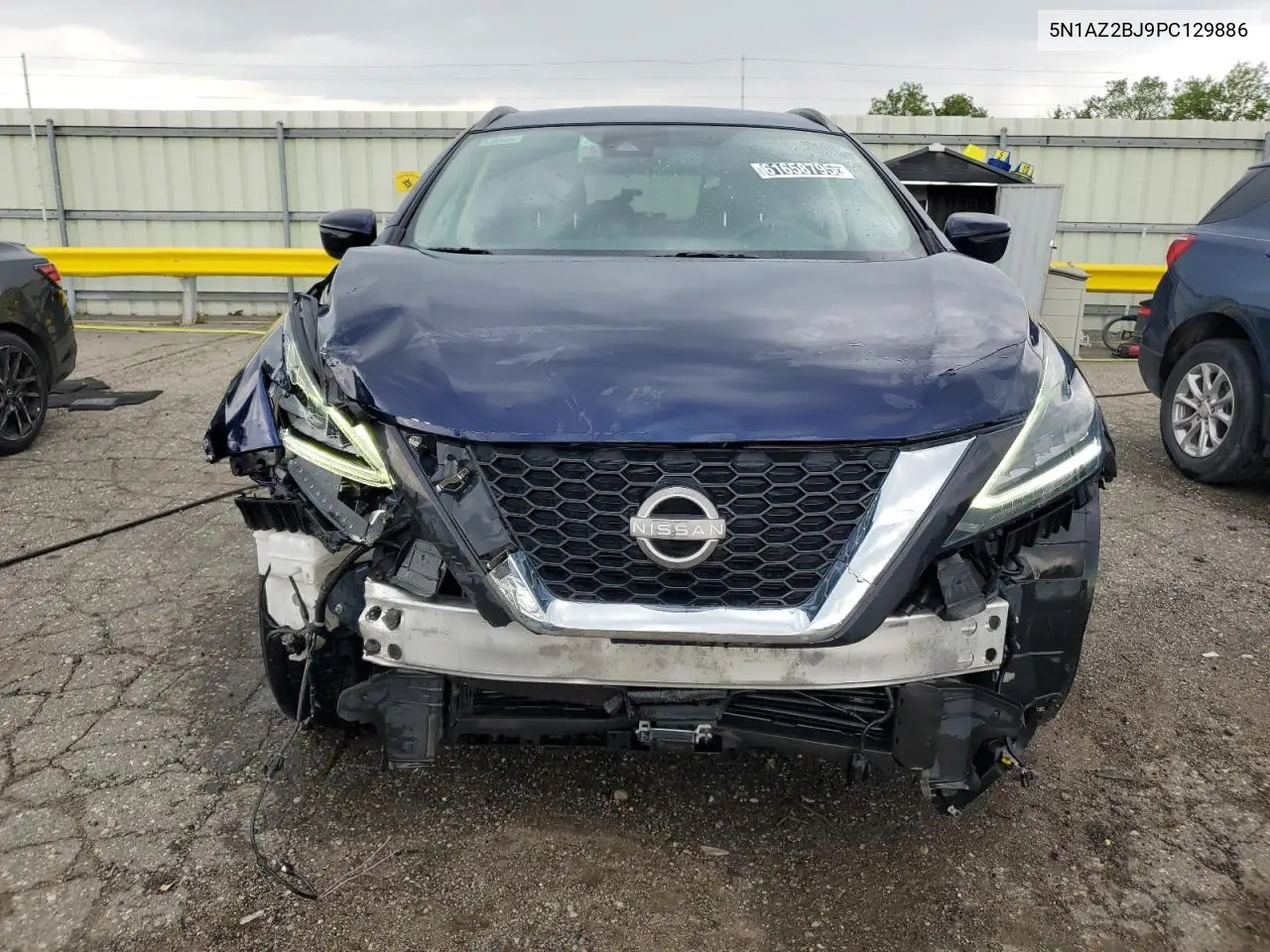 2023 Nissan Murano Sv VIN: 5N1AZ2BJ9PC129886 Lot: 61658795