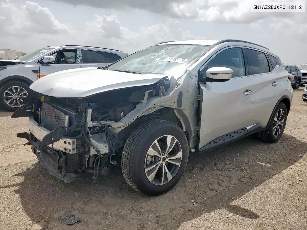 2023 Nissan Murano Sv VIN: 5N1AZ2BJXPC112112 Lot: 62757845
