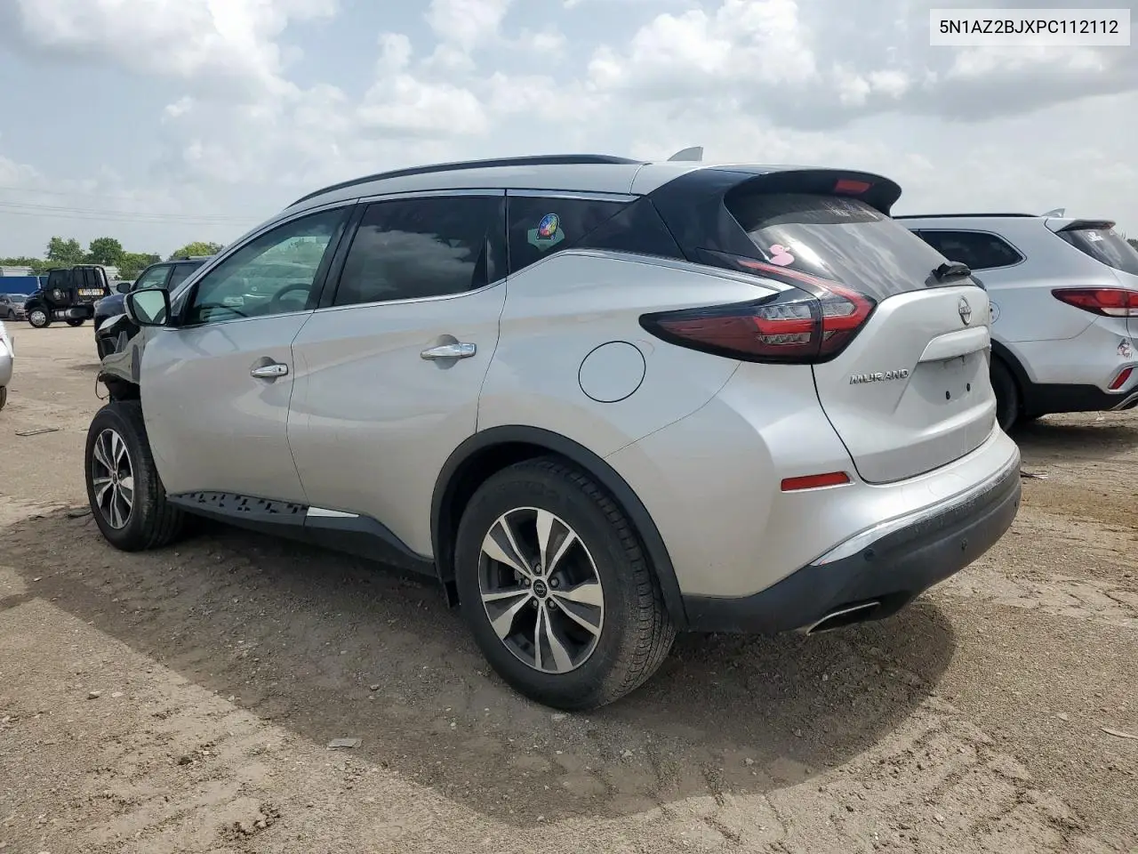 2023 Nissan Murano Sv VIN: 5N1AZ2BJXPC112112 Lot: 62757845