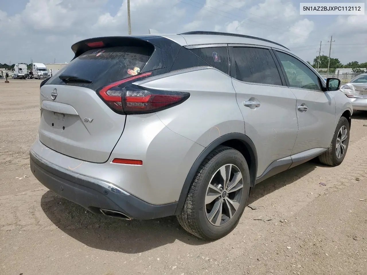 2023 Nissan Murano Sv VIN: 5N1AZ2BJXPC112112 Lot: 62757845