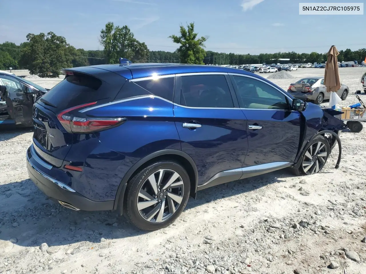 2024 Nissan Murano Sl VIN: 5N1AZ2CJ7RC105975 Lot: 62755965