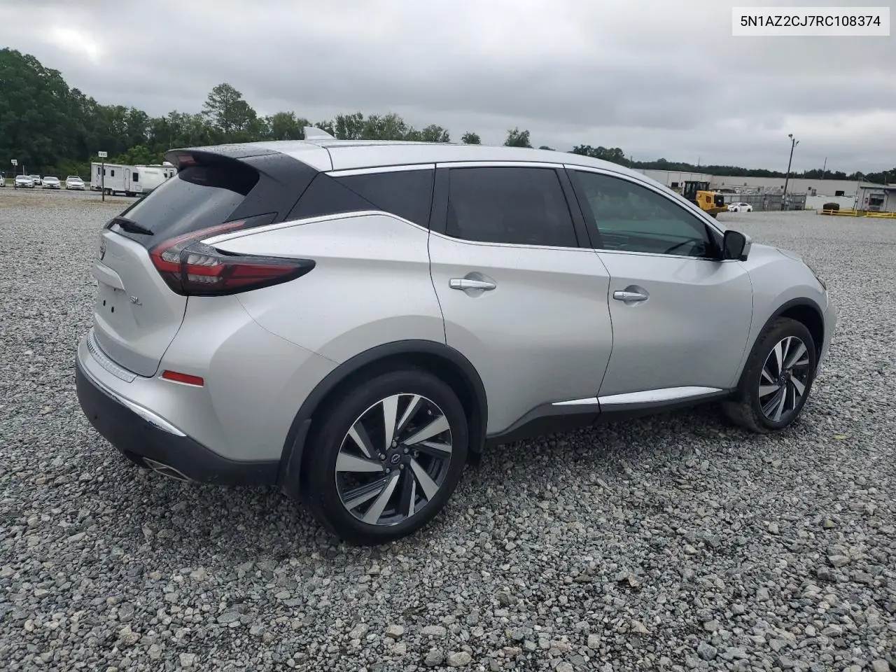 2024 Nissan Murano Sl VIN: 5N1AZ2CJ7RC108374 Lot: 63183325