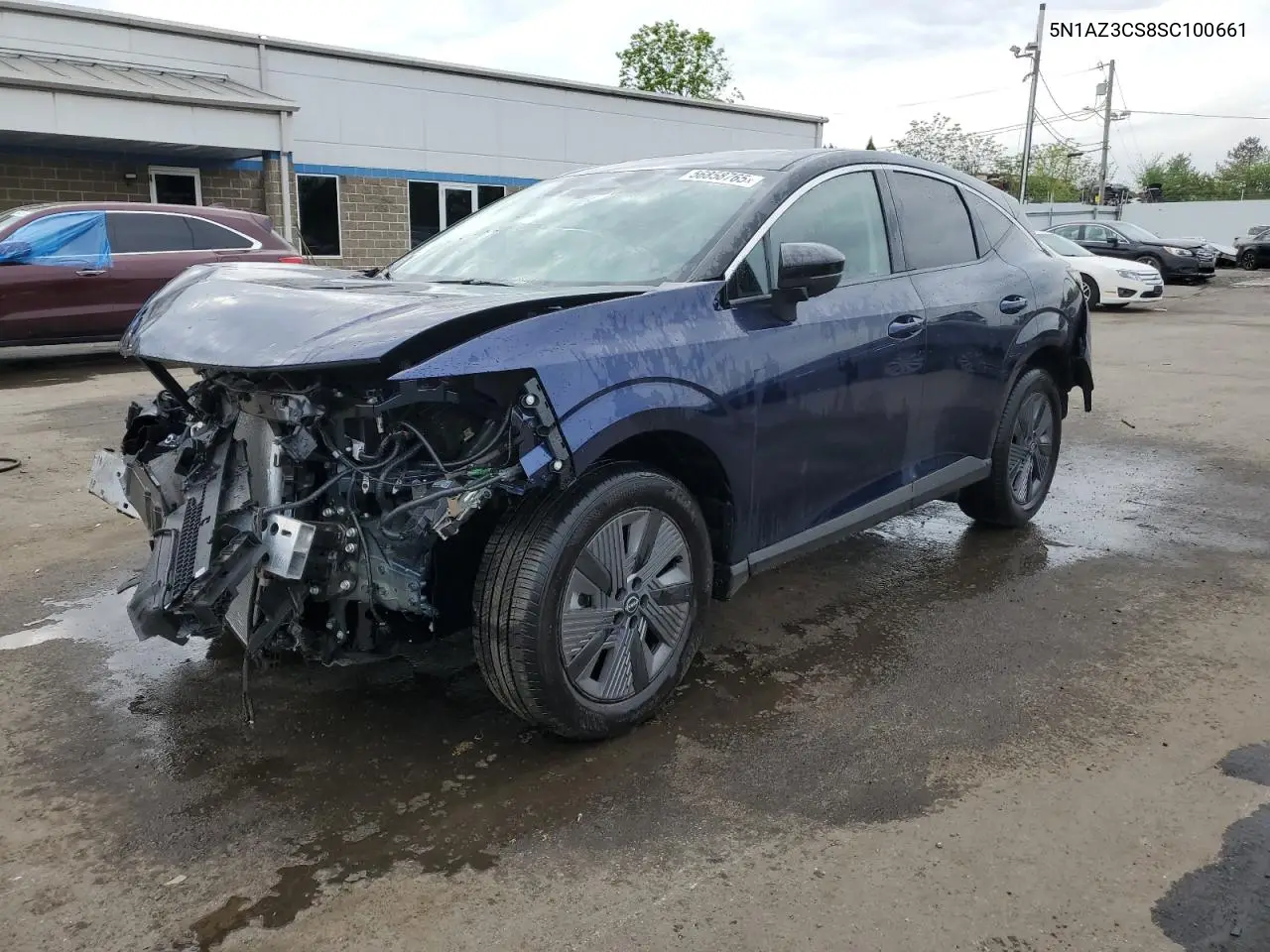 2025 Nissan Murano Sl VIN: 5N1AZ3CS8SC100661 Lot: 56858765