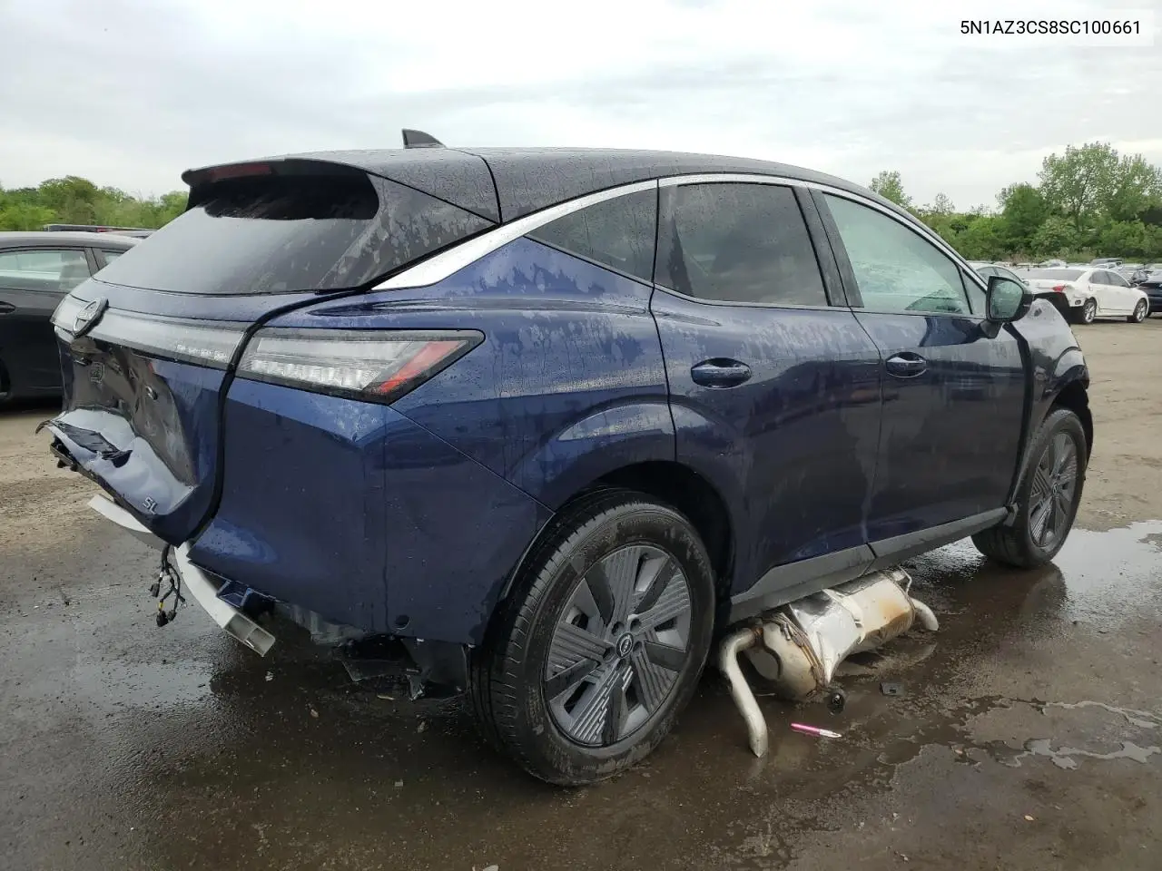 2025 Nissan Murano Sl VIN: 5N1AZ3CS8SC100661 Lot: 56858765