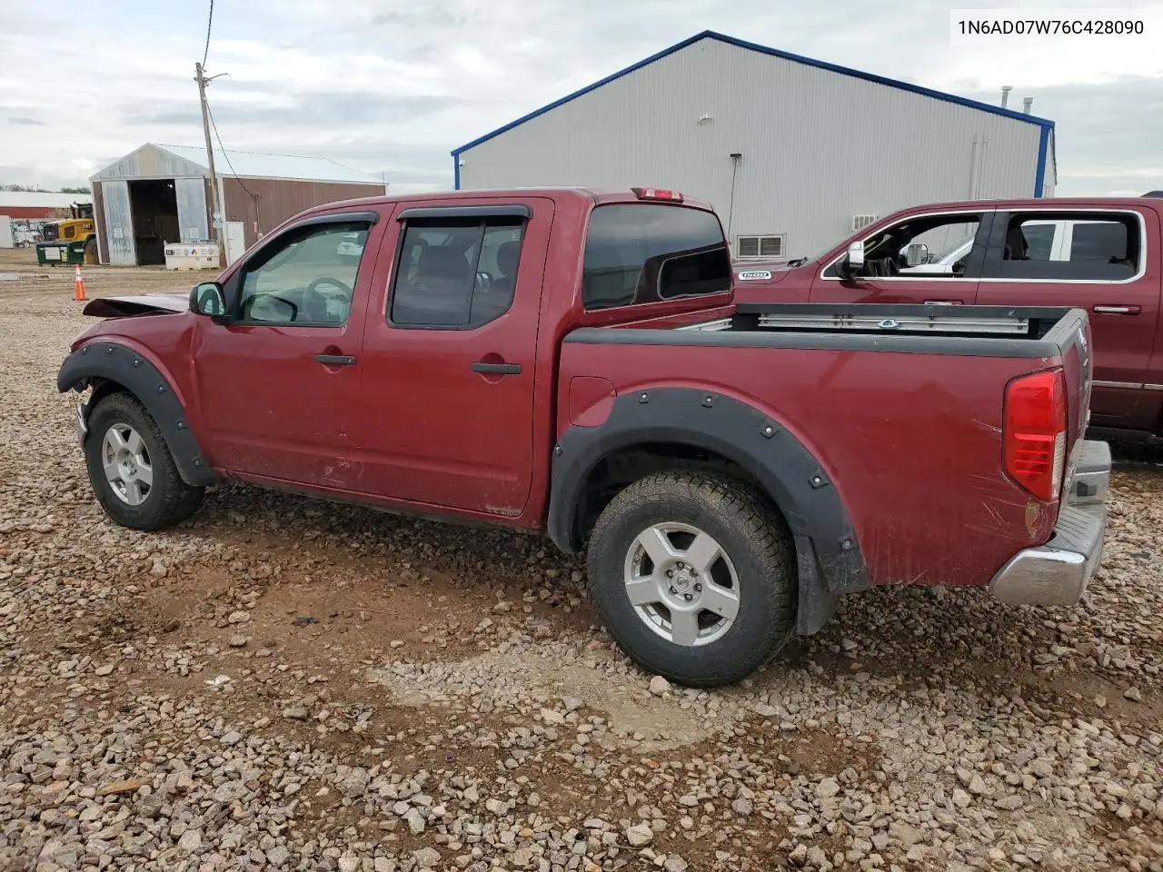2006 Nissan Frontier Crew Cab Le VIN: 1N6AD07W76C428090 Lot: 56591405