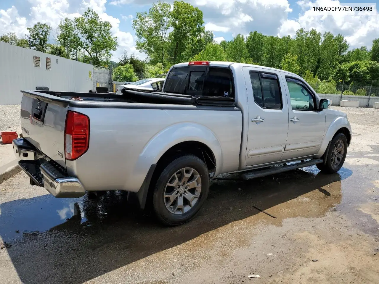 2014 Nissan Frontier Sv VIN: 1N6AD0FV7EN736498 Lot: 56920175