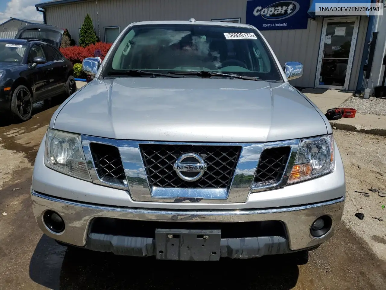 2014 Nissan Frontier Sv VIN: 1N6AD0FV7EN736498 Lot: 56920175