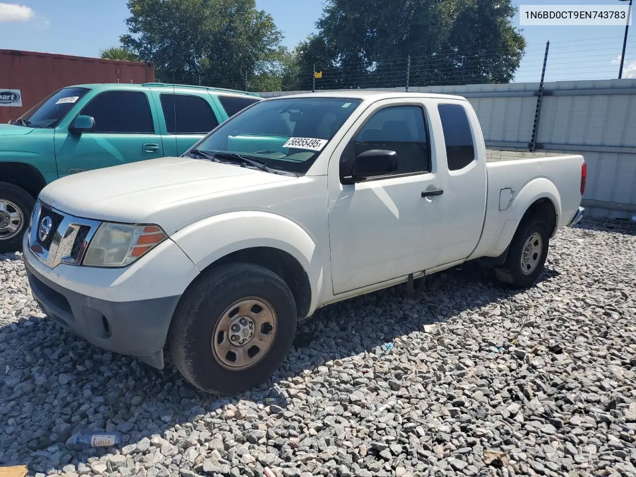2014 Nissan Frontier S VIN: 1N6BD0CT9EN743783 Lot: 56955495