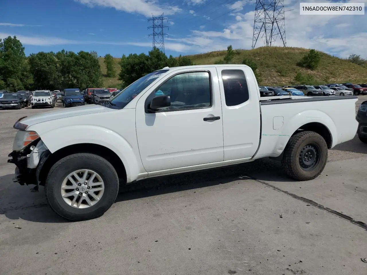 2014 Nissan Frontier Sv VIN: 1N6AD0CW8EN742310 Lot: 63472765