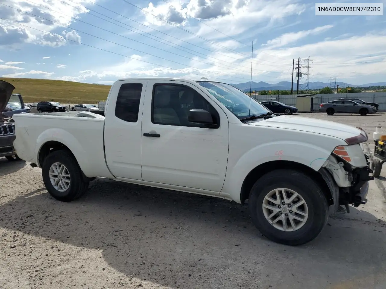 2014 Nissan Frontier Sv VIN: 1N6AD0CW8EN742310 Lot: 63472765