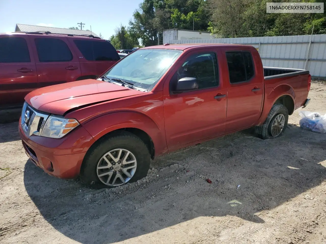 2015 Nissan Frontier S VIN: 1N6AD0ERXFN758145 Lot: 56968325
