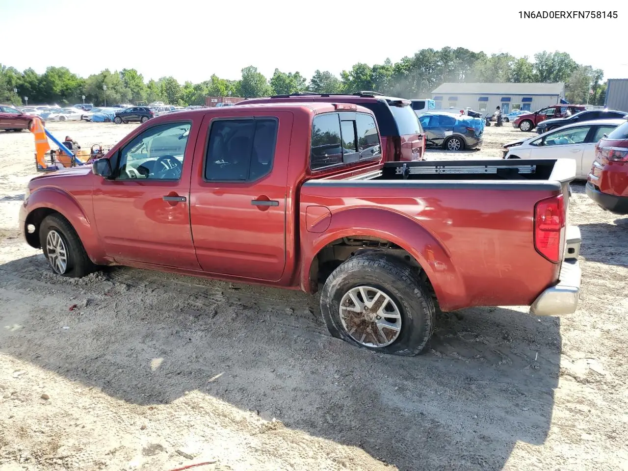 2015 Nissan Frontier S VIN: 1N6AD0ERXFN758145 Lot: 56968325